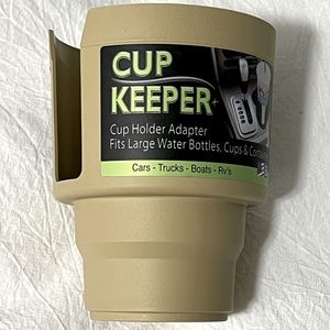 2/$20 ~Cup Keeper for Large Drinks, Mugs, Bottles